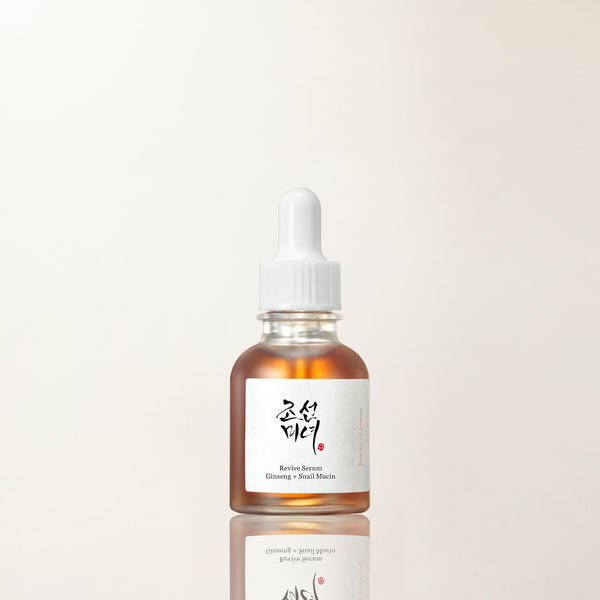 Sérum Revitalisant : Ginseng + Mucine d’Escargot